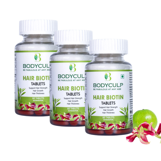 Bodyculp Hair Biotin ,180 Tablet’s(Pack of 3)
